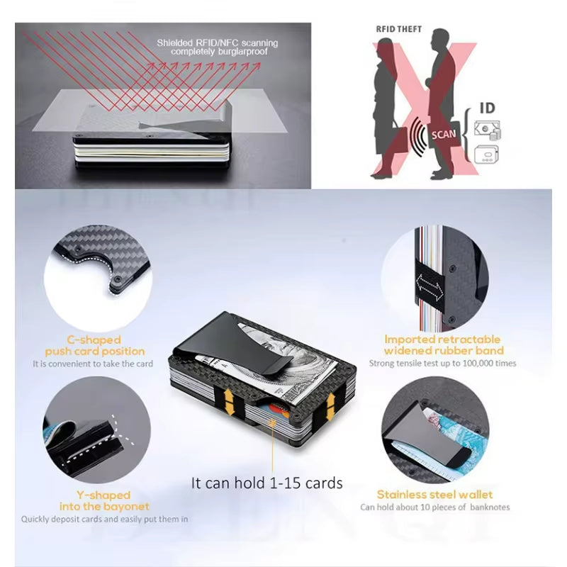 CarbonClip Wallet